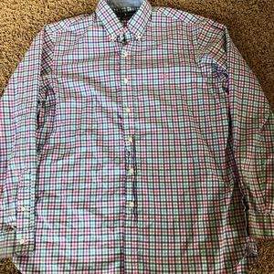 Men’s button down size large polo brand shirt